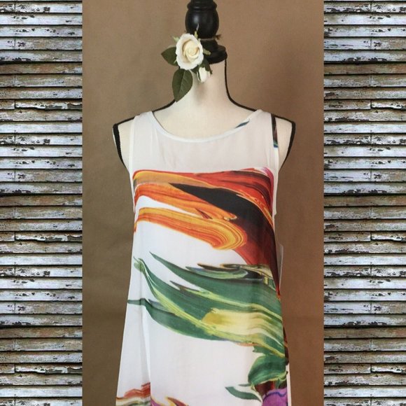 ROBBIE BEE JewelTones Sleeveless Dress - Picture 2 of 7